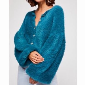 Free People FP One Lola Cropped Cardigan